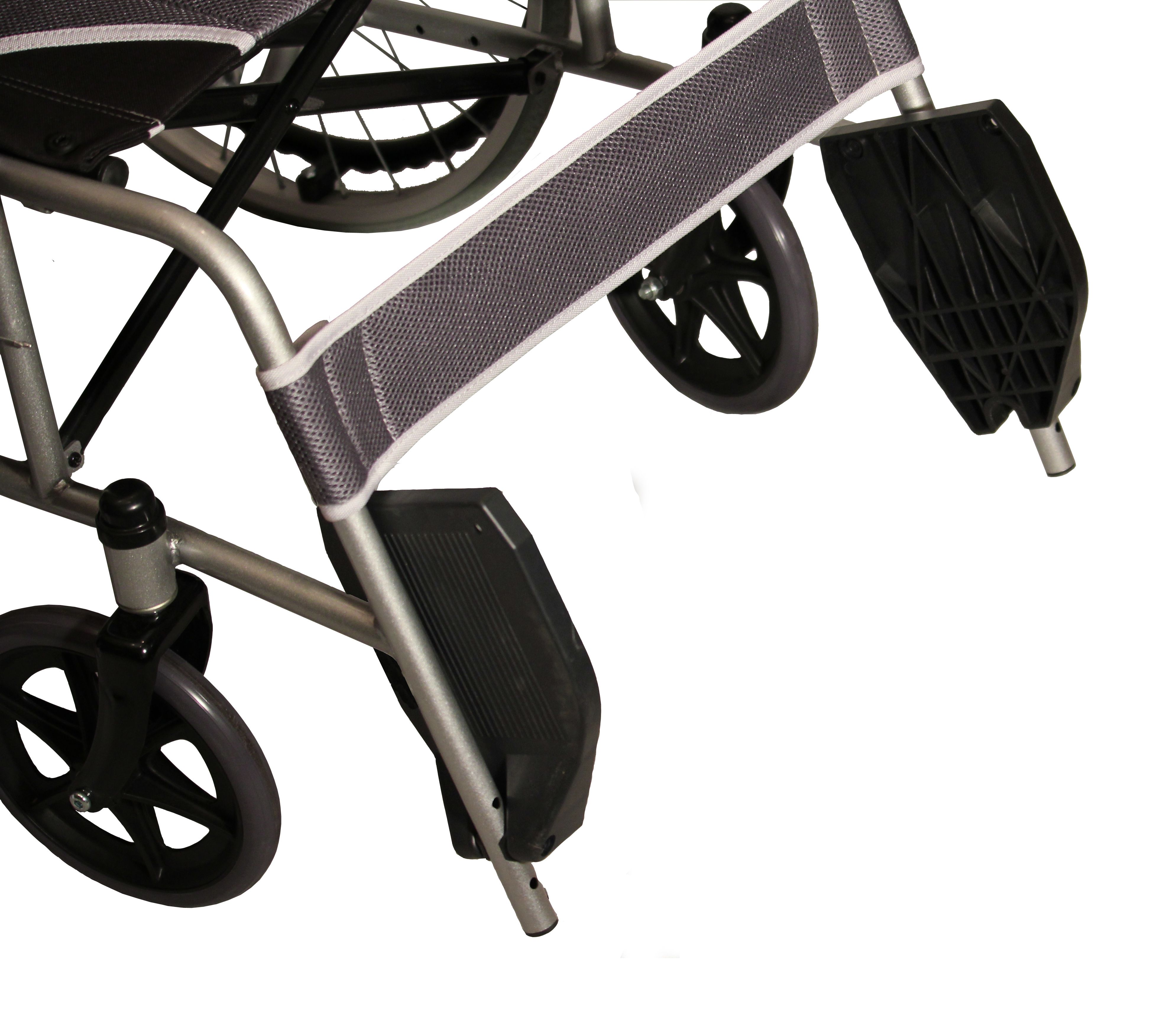 Antar Rollstuhl aus Stahl ultraleicht (AT52301)
