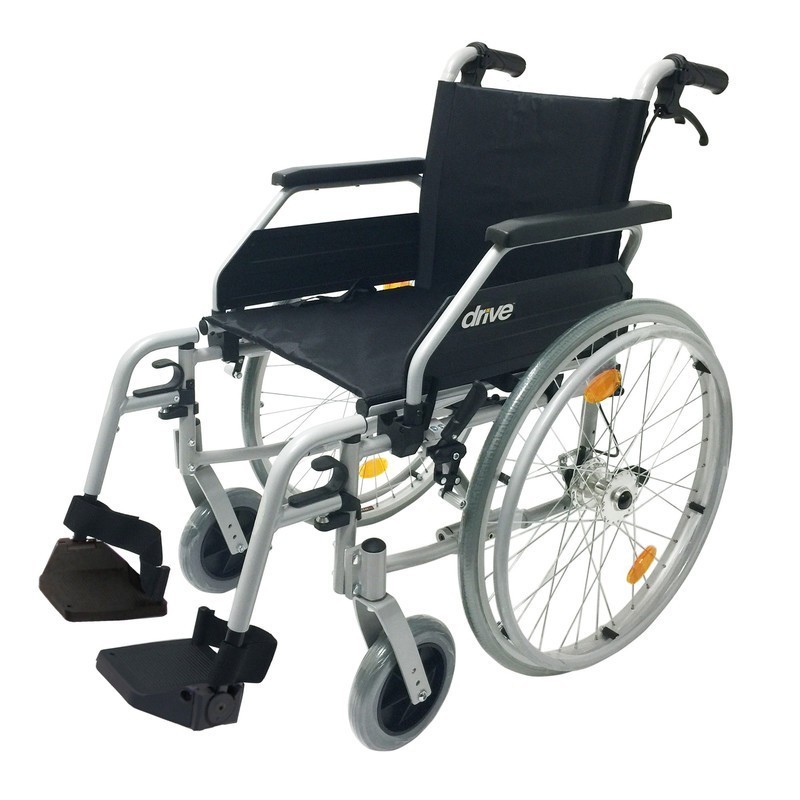 Drive Medical Leichtgewicht-Rollstuhl Litec 2G mit Trommelbremse
